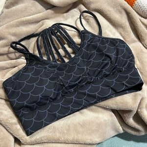 CVG sports bra, old style. OG black dragon print.